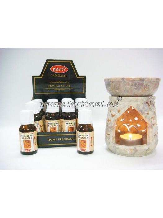 Aceite perfumado Aarti Sandalo 15ml (pack 12)